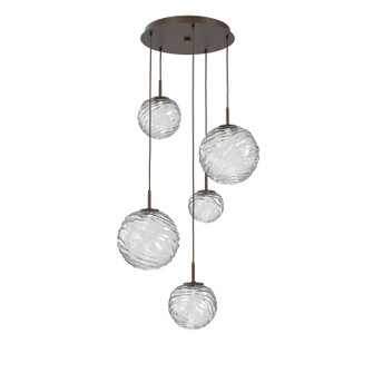 Gaia LED Pendant in Flat Bronze (404|CHB0092-05-FB-C-C01-L3)