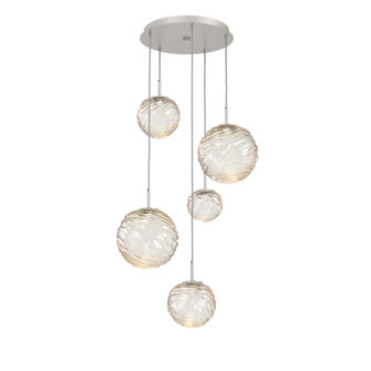 Gaia LED Pendant in Beige Silver (404|CHB0092-05-BS-A-C01-L1)