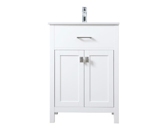 Harrison SIngle Bathroom Vanity in White (173|VF28824WH)