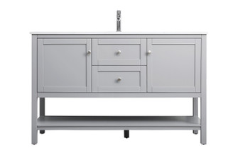 Heath SIngle Bathroom Vanity in Grey (173|VF22254GR)