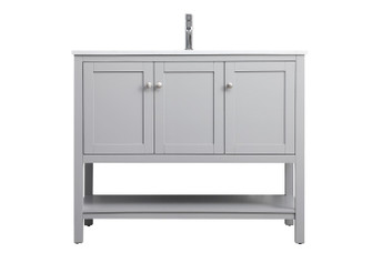 Heath SIngle Bathroom Vanity in Grey (173|VF22242GR)