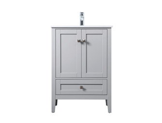 Hamilton SIngle Bathroom Vanity in Grey (173|VF21124GR)