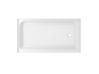 Laredo Single Threshold Shower Tray in Glossy White (173|STY01-R6036)