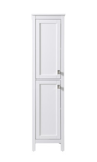 Adian Bathroom Storage Freestanding Cabinet in White (173|SC011665WH)
