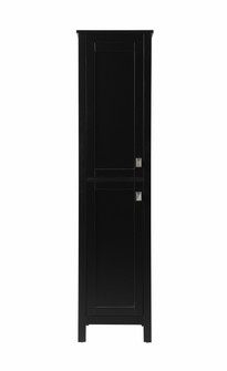 Adian Bathroom Storage Freestanding Cabinet in Black (173|SC011665BK)