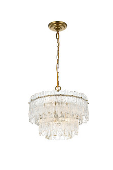 Emilia Four Light Pendant in Satin Gold (173|1780D15SG)