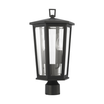 Witley Two Light Post Lantern in Textured Black (454|SLO1092TXB) Witley Two Light Post Lantern in Textured Black (454|SLO1092TXB)