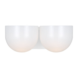 Cheverny Two Light Vanity in Matte White (454|LXV1002MWT)