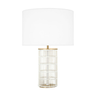 Elio One Light Table Lamp in Burnished Brass (454|ET1511BBS1)