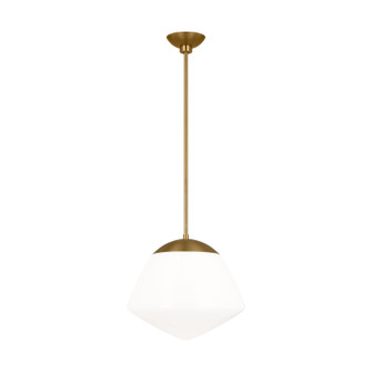 Milne One Light Pendant in Burnished Brass (454|EP1361BBS)