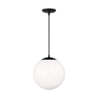 Leo - Hanging Globe One Light Pendant in Midnight Black (454|6024-112)