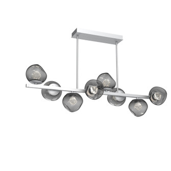 Luna LED Chandelier in Classic Silver (404|PLB0095-T8-CS-ZS-001-L3)
