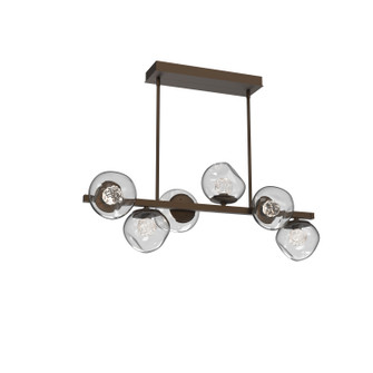 Luna LED Chandelier in Flat Bronze (404|PLB0095-T6-FB-FC-001-L3)