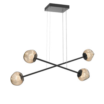 Luna LED Linear Pendant in Matte Black (404|PLB0095-M2-MB-FB-CA1-L1)