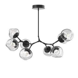 Luna LED Chandelier in Matte Black (404|PLB0095-BB-MB-ZC-001-L1)