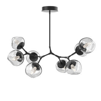 Luna LED Chandelier in Matte Black (404|PLB0095-BB-MB-GC-001-L1)