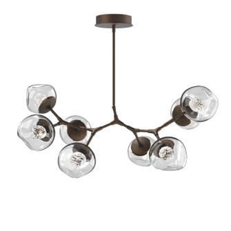 Luna LED Chandelier in Flat Bronze (404|PLB0095-BB-FB-FC-001-L3)