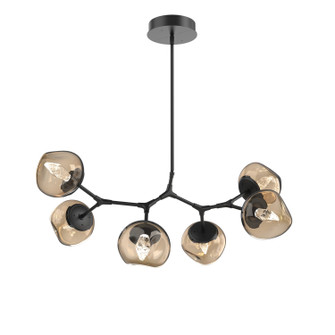 Luna LED Chandelier in Matte Black (404|PLB0095-BA-MB-GB-001-L3)