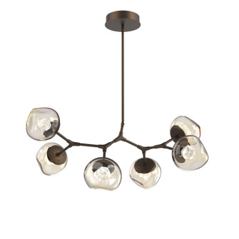 Luna LED Chandelier in Flat Bronze (404|PLB0095-BA-FB-ZA-001-L1)