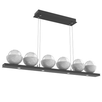 Cabochon LED Chandelier in Matte Black (404|PLB0093-0B-MB-WC-CA1-L1)