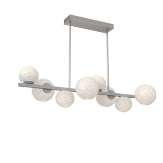 Gaia LED Chandelier in Beige Silver (404|PLB0092-T8-BS-WL-001-L3)