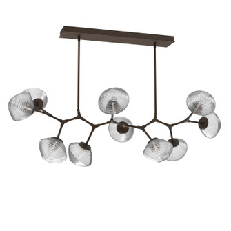 Mesa LED Chandelier in Flat Bronze (404|PLB0089-BC-FB-C-001-L3)
