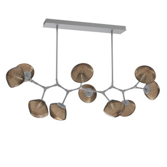 Mesa LED Chandelier in Classic Silver (404|PLB0089-BC-CS-B-001-L3)