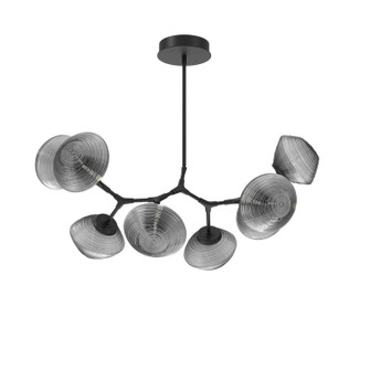 Mesa LED Chandelier in Matte Black (404|PLB0089-BB-MB-S-001-L3)