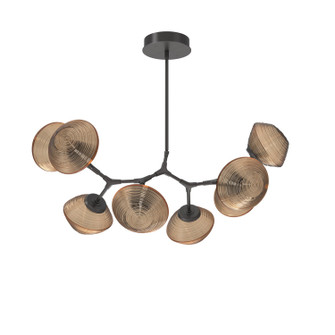 Mesa LED Chandelier in Graphite (404|PLB0089-BB-GP-B-001-L3)
