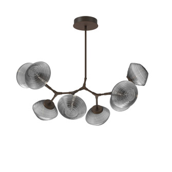 Mesa LED Chandelier in Flat Bronze (404|PLB0089-BB-FB-S-001-L3)