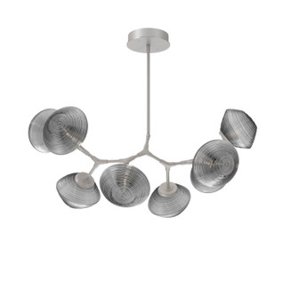 Mesa LED Chandelier in Beige Silver (404|PLB0089-BB-BS-S-001-L1)