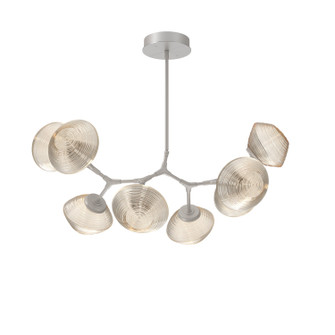 Mesa LED Chandelier in Beige Silver (404|PLB0089-BB-BS-A-001-L3)