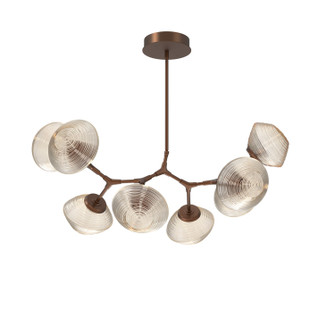 Mesa LED Chandelier in Burnished Bronze (404|PLB0089-BB-BB-A-001-L1)