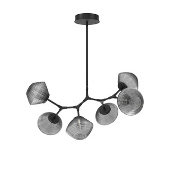 Mesa LED Chandelier in Matte Black (404|PLB0089-BA-MB-S-001-L1)