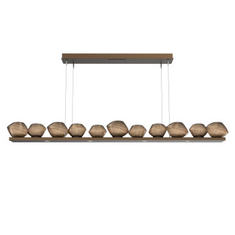 Mesa LED Linear Pendant in Flat Bronze (404|PLB0089-0E-FB-B-CA1-L3)