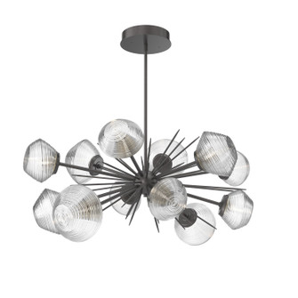 Mesa LED Chandelier in Graphite (404|PLB0089-0D-GP-C-001-L3)