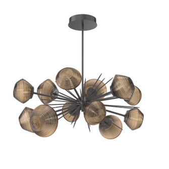 Mesa LED Chandelier in Graphite (404|PLB0089-0D-GP-B-001-L3)
