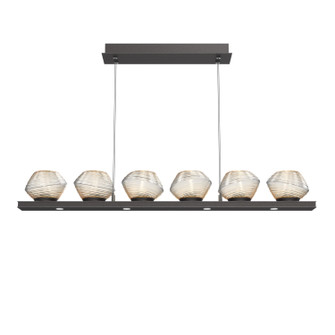 Mesa LED Linear Pendant in Graphite (404|PLB0089-0B-GP-A-CA1-L3)