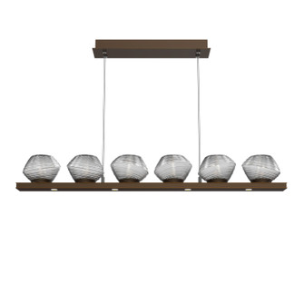 Mesa LED Linear Pendant in Flat Bronze (404|PLB0089-0B-FB-S-CA1-L1)