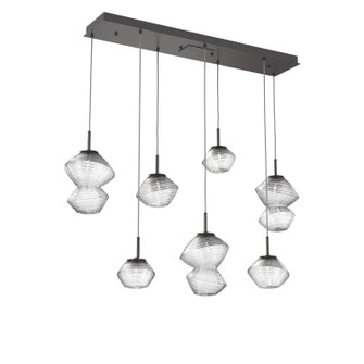 Mesa LED Linear Pendant in Graphite (404|PLB0089-07-GP-C-C01-L1)