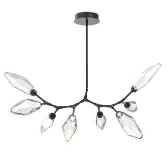 Rock Crystal LED Chandelier in Matte Black (404|PLB0050-BB-MB-CC-001-L3-RTS)