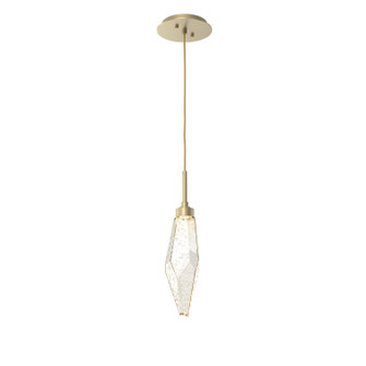 Rock Crystal LED Pendant in Gilded Brass (404|LAB0050-15-GB-CA-C01-L3-RTS)