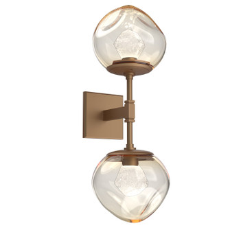Luna LED Wall Sconce in Novel Brass (404|IDB0095-02-NB-ZA-L1)