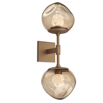 Luna LED Wall Sconce in Novel Brass (404|IDB0095-02-NB-FB-L1)