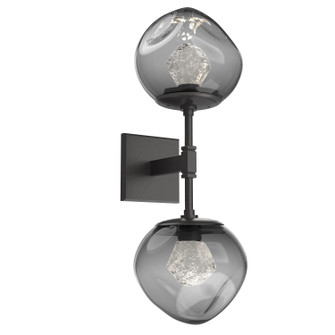 Luna LED Wall Sconce in Graphite (404|IDB0095-02-GP-ZS-L3)