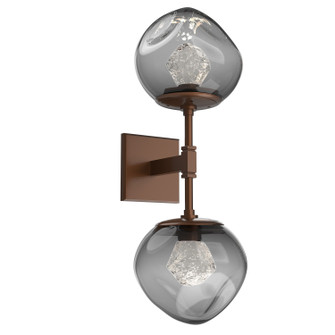 Luna LED Wall Sconce in Burnished Bronze (404|IDB0095-02-BB-ZS-L1)