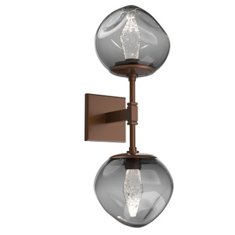 Luna LED Wall Sconce in Burnished Bronze (404|IDB0095-02-BB-GS-L3)