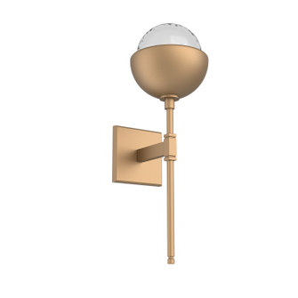 Cabochon LED Wall Sconce in Novel Brass (404|IDB0093-03-NB-MC-L1)