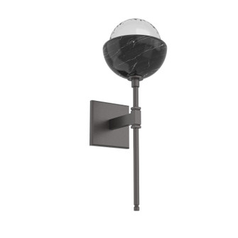 Cabochon LED Wall Sconce in Graphite (404|IDB0093-03-GP-BC-L1)