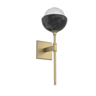 Cabochon LED Wall Sconce in Gilded Brass (404|IDB0093-03-GB-BC-L1)